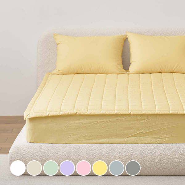 아망떼 수퍼코튼 60수 고밀도 면 침대패드, 옐로우 39,900원