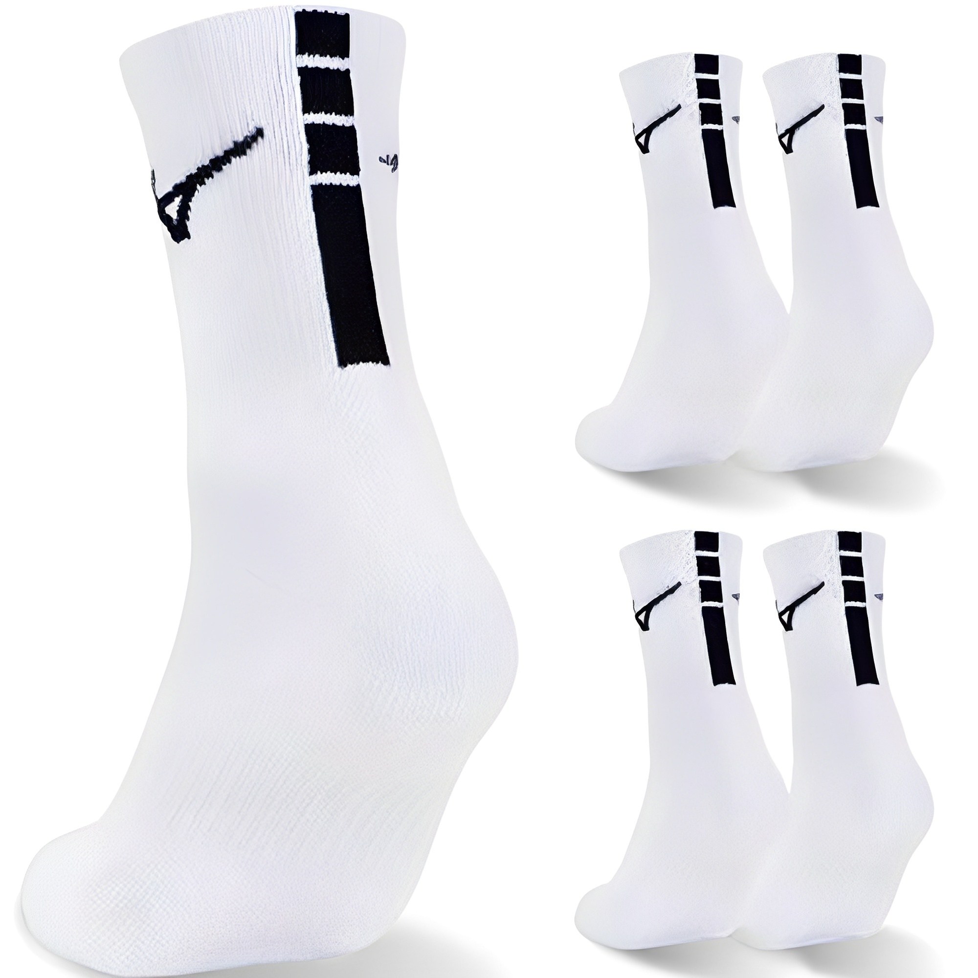 미즈노 남녀공용 플레이 더블 쿠션 미드 스포츠 양말 17,500원