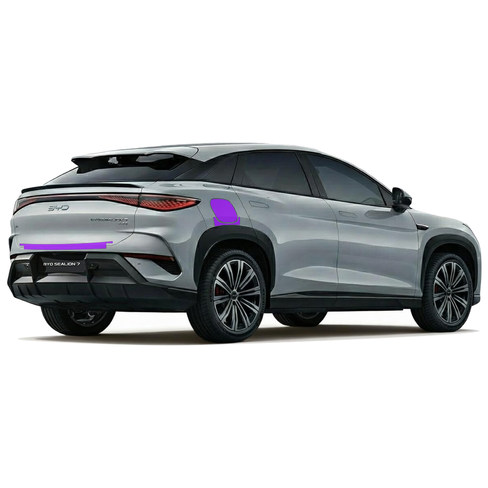 스킨엑스 비야디 BYD 씨라이언7 (03) 트렁크리드 + 충전구 PPF 차량보호필름 25,000원