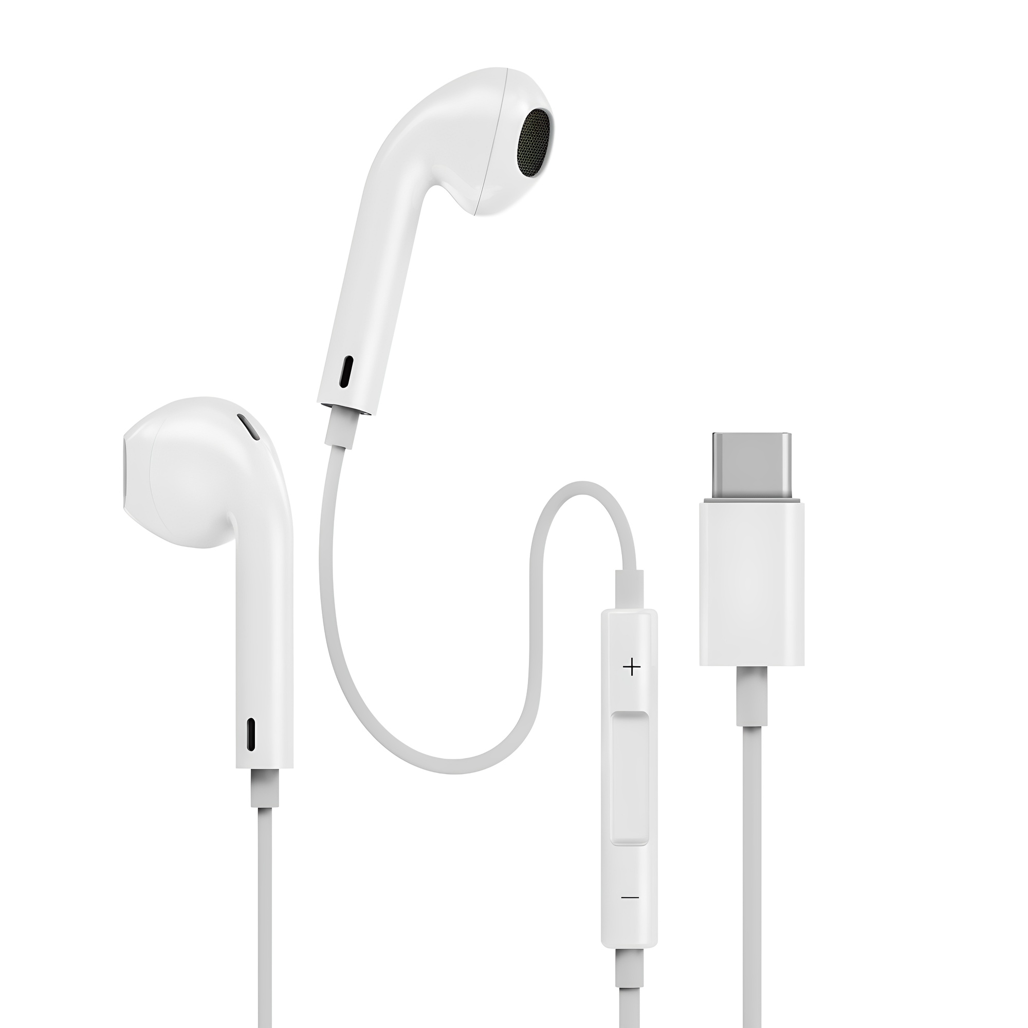 누아트 스테레오 이어팟 유선 이어폰, NATWE - C, 화이트 4,100원