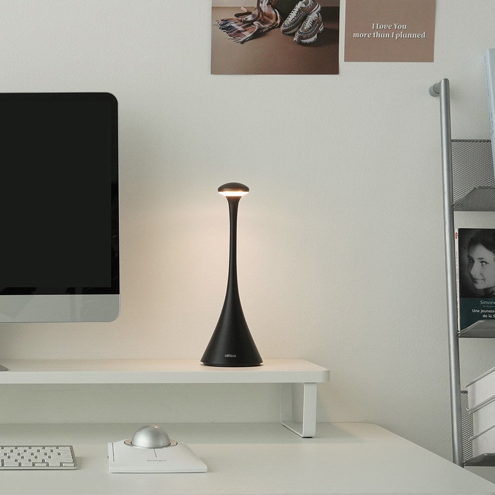 UBIQUA PINUP MAXI 유비콰 무드등 인테리어 조명 LED 충전식 포터블 테이블 램프 디밍, 시그널 화이트 322501 160,000원