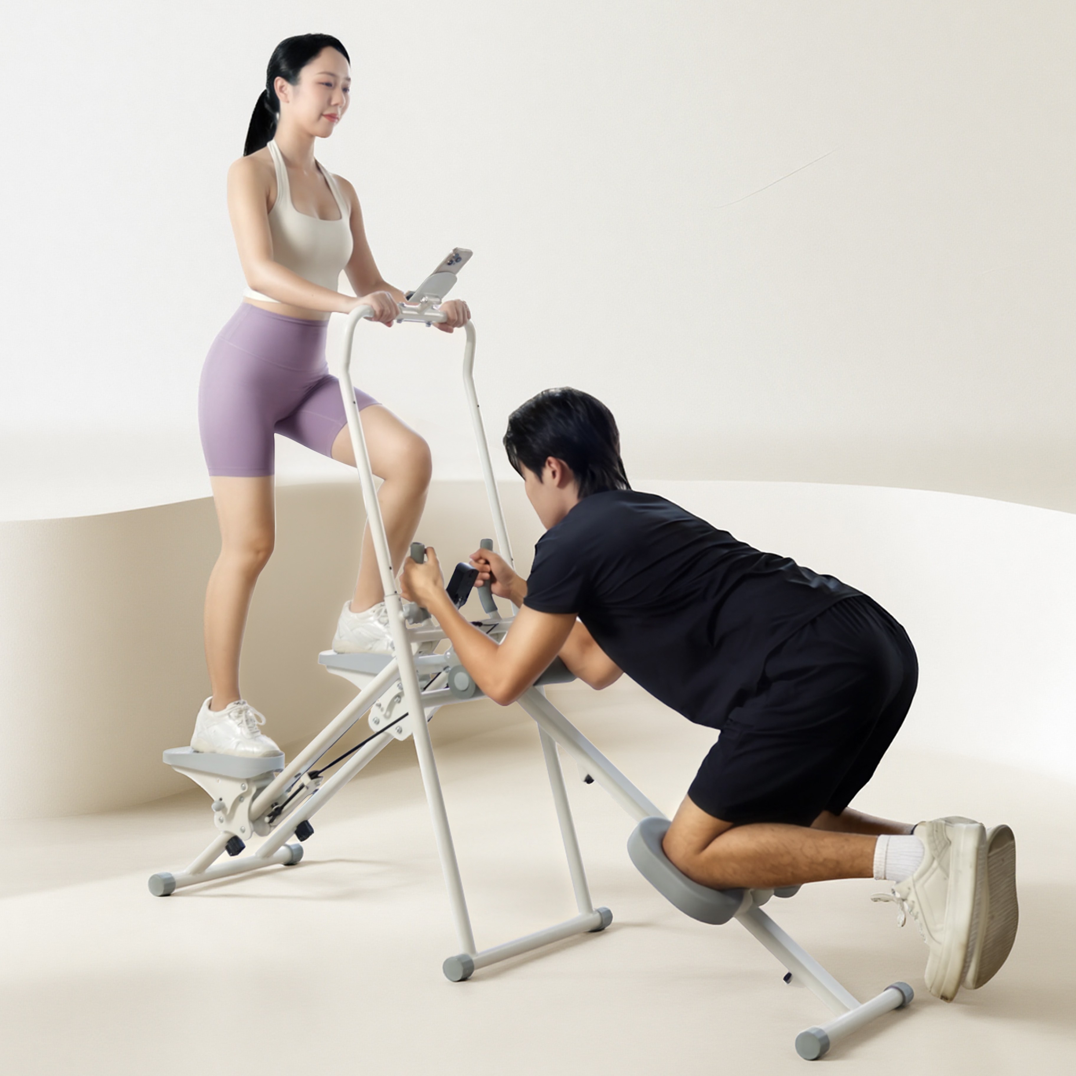 메인워크 2in1 천국의계단 운동기구 가정용 스텝밀 실내 계단오르기 전신 운동 기구 128,000원