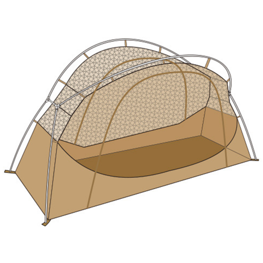 비달리도 코트텐트 캠핑 야전침대 메쉬창 텐트 98,700원