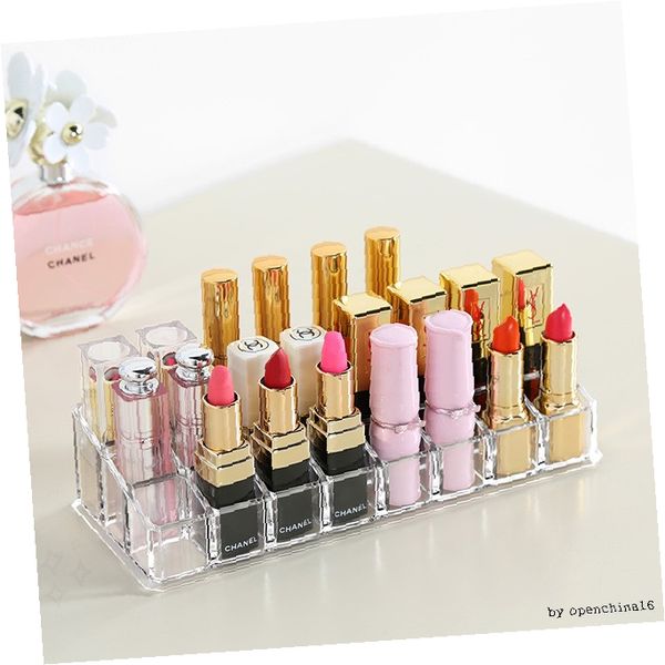 화장품 립스틱 립글로스 수납 정리 투명 아크릴 칸막이 화장대 서랍 보관 케이스 17,330원