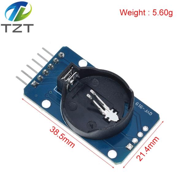 TZT DS3231 AT24C32 IIC 정밀 RTC 실시간 클럭 메모리 모듈 Arduino raspberry pi DIY KIT 용 7,020원