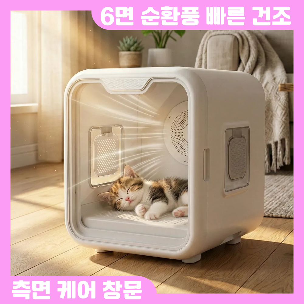 뷰티펫 펫스타일러 펫드라이룸 72리터 강아지드라이룸 고양이드라이룸 드라이하우스 애견드라이룸 219,000원
