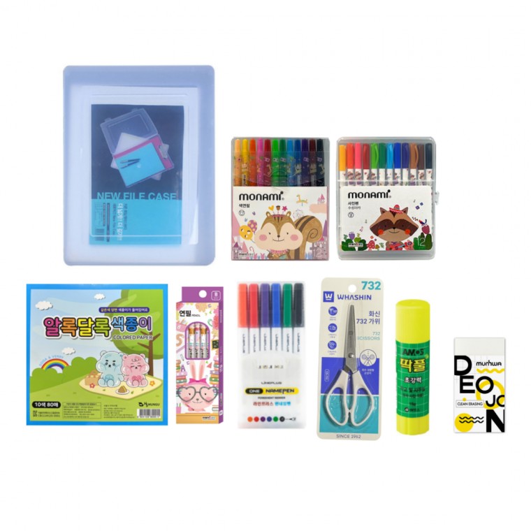9종 행복  모나미 문구세트_2026FW-TR2 24,610원