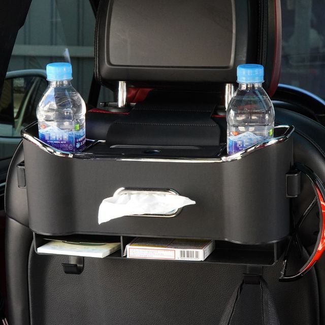 차량용 멀티 시트 뒷좌석 수납함 컵홀더 C115 블랙 뒷좌석수납함 시트수납함 뒷좌석트레이 시트트레이 자동차수납함 차량용수납용품 자동차용품+노드커머스Shop 33,740원