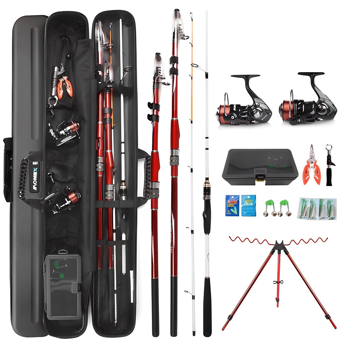 아오맥스 레드스페셜 멀티3종 낚시세트 127,500원