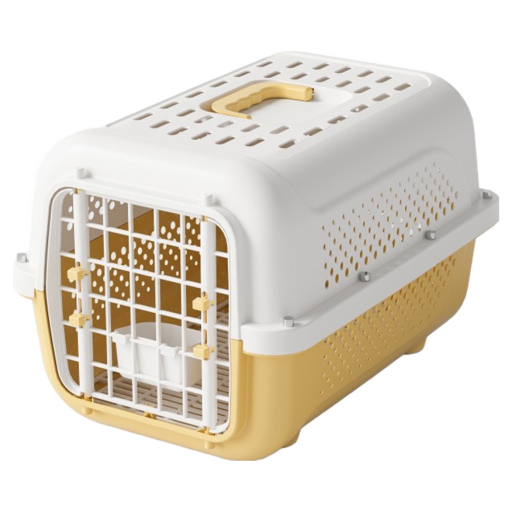 레드퍼피 반려동물 파운드 켄넬, 파스텔옐로우, 1개 23,500원