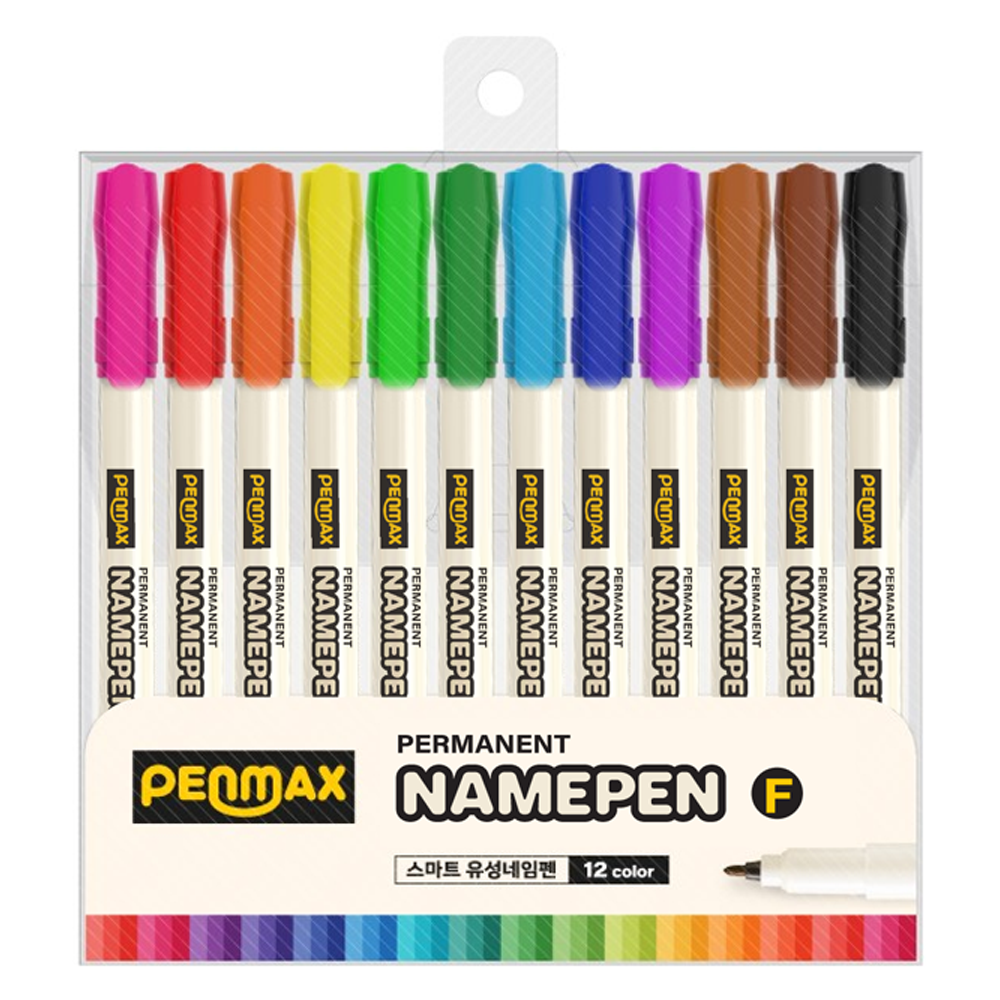 펜맥스 유성 네임펜 303F 12색 14,020원