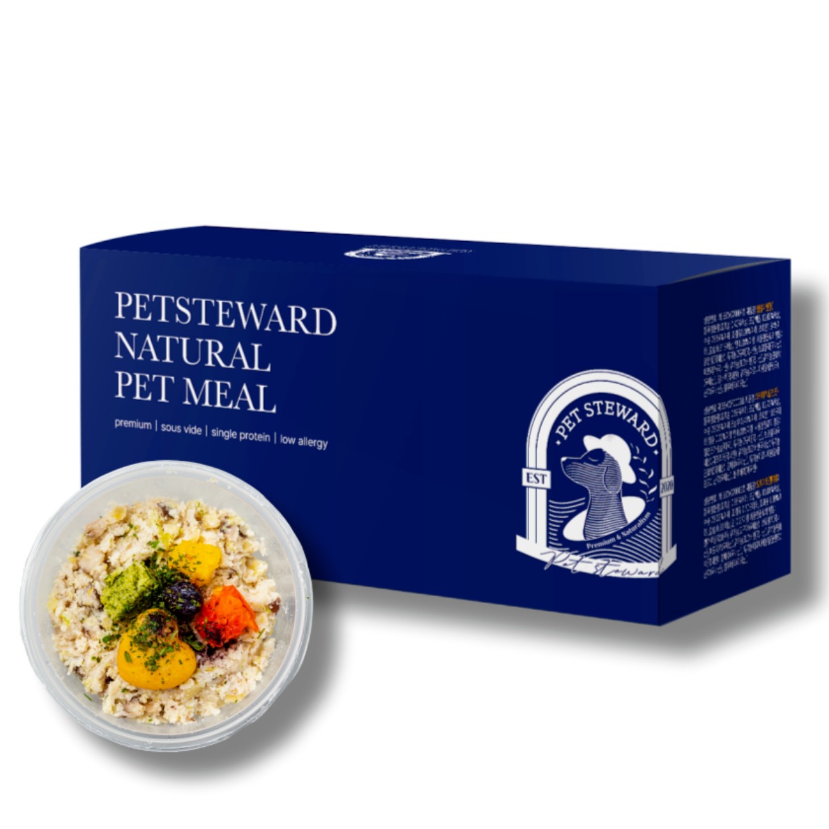 펫스튜어드 럭셔리 강아지 저지방 수비드 수제 화식 자연식 사료 65g 10종 12팩, 현재가 46,200원