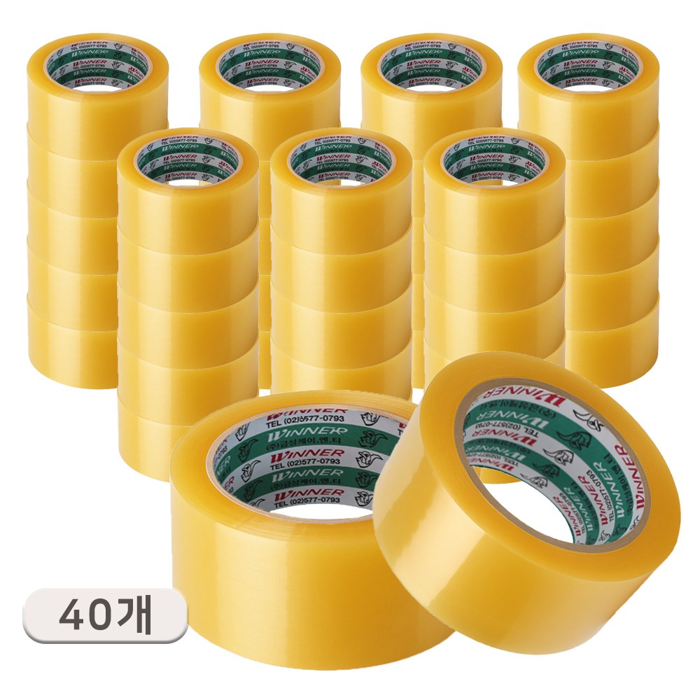 금성 K&T 박스테이프 중포장 48mm x 80M 46,000원