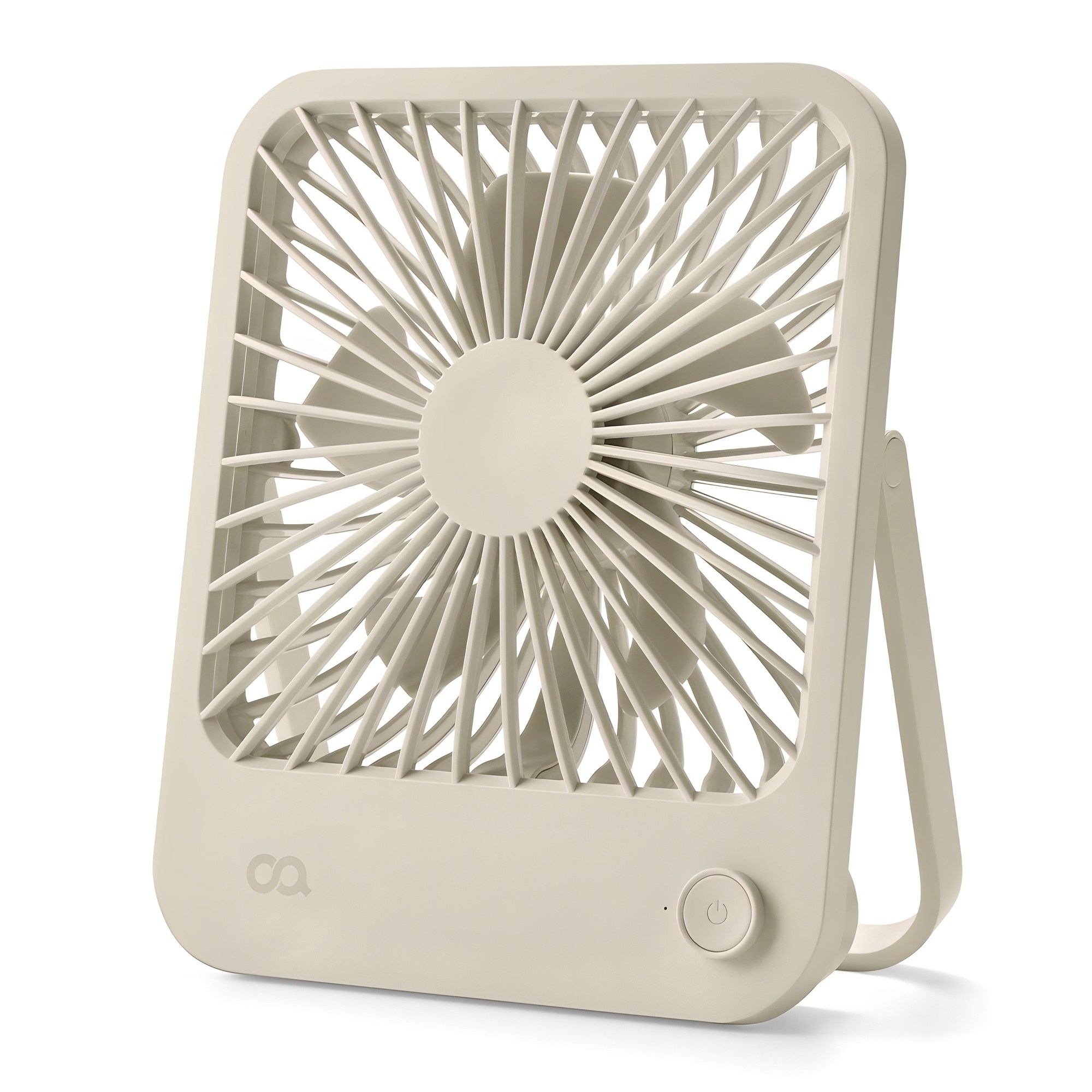 오아 스퀘어 미니 탁상용 무선 휴대용 USB BLDC 선풍기, OFN-041BE, 베이지 18,800원