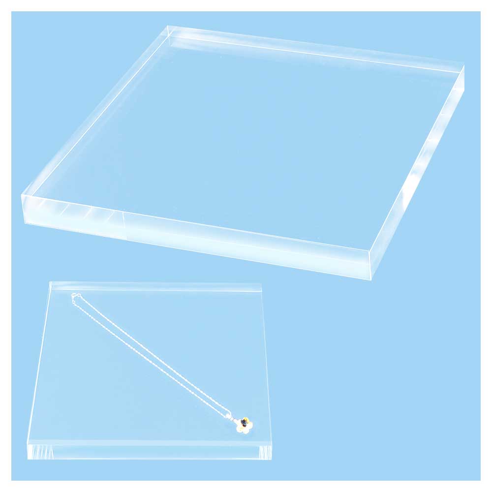 사각아크릴 투명 받침대 진열대 악세사리 트레이 상품진열대 200, 1개, 투명, 아크릴 32,800원