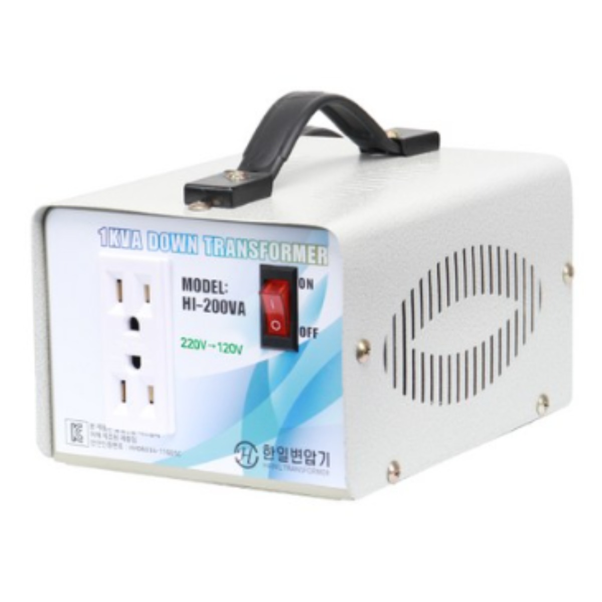 1k 220-120 다운변압기 / 한일트랜스/도란스/ 미국제품을 한국에서 사용, 1개 36,000원