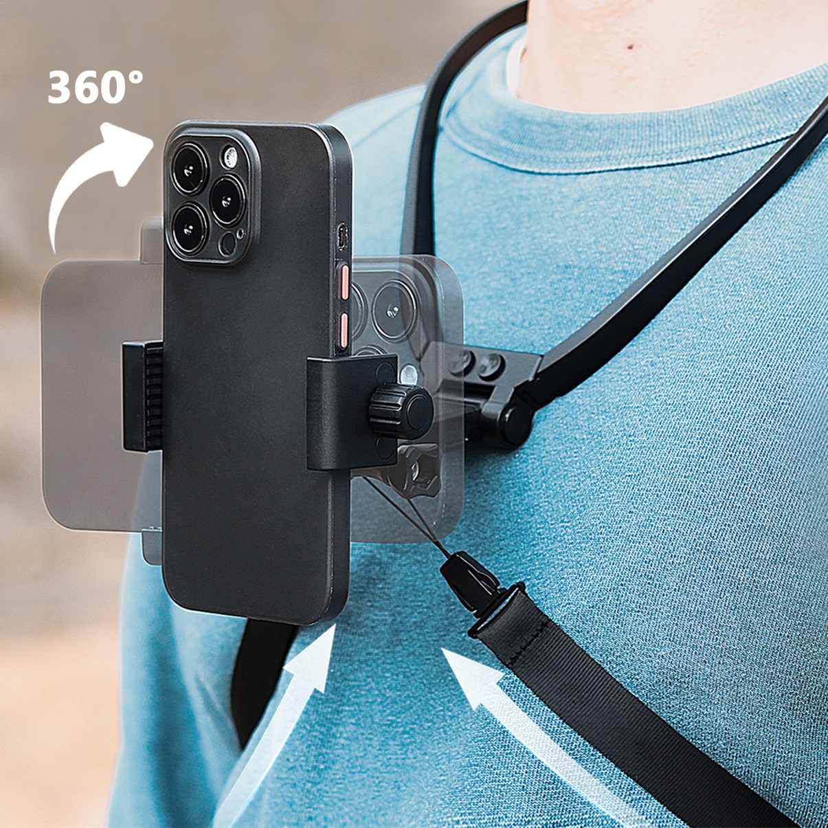 락해심 액션캠 겸용 1인칭 스마트폰 촬영 거치대 14,980원