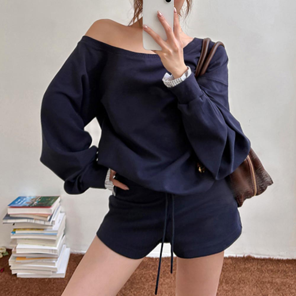 대박난박양 레이어드 반바지 셋업(세일) 39,800원