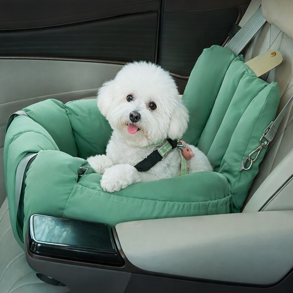 사니사니 고양이 강아지 카시트 이동 가방, 숲그린, 1개 28,900원