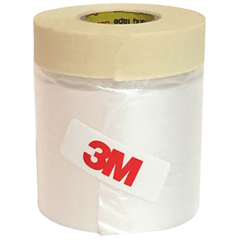 3M 커버링테이프 125 400mm x 20m 미색 카바링 보양 도색 페인트 도장 건축용, 1개 1,300원
