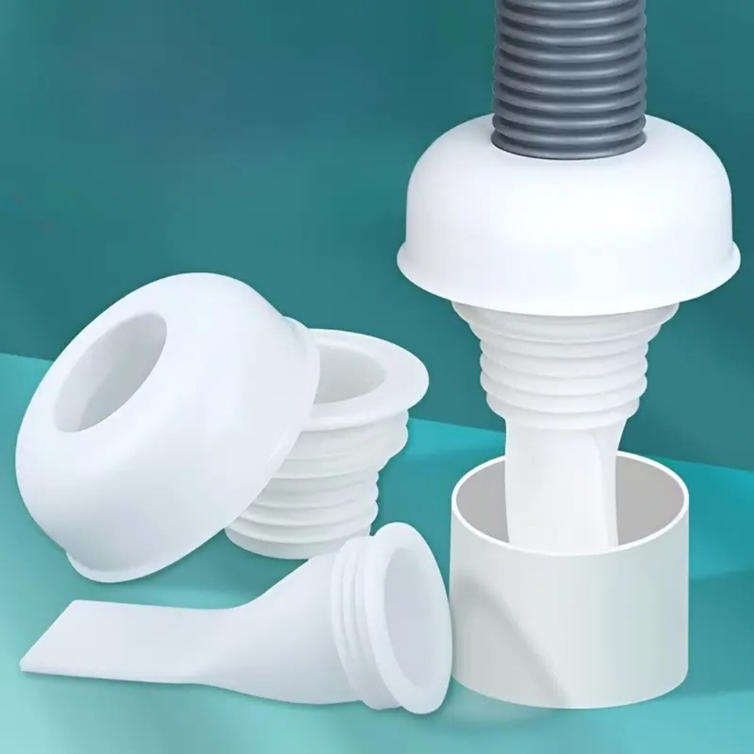 실리콘 하수구 냄새차단 커버 밀폐링 배수관 역류 방지용 배수구 마개 3종 세트 8,900원