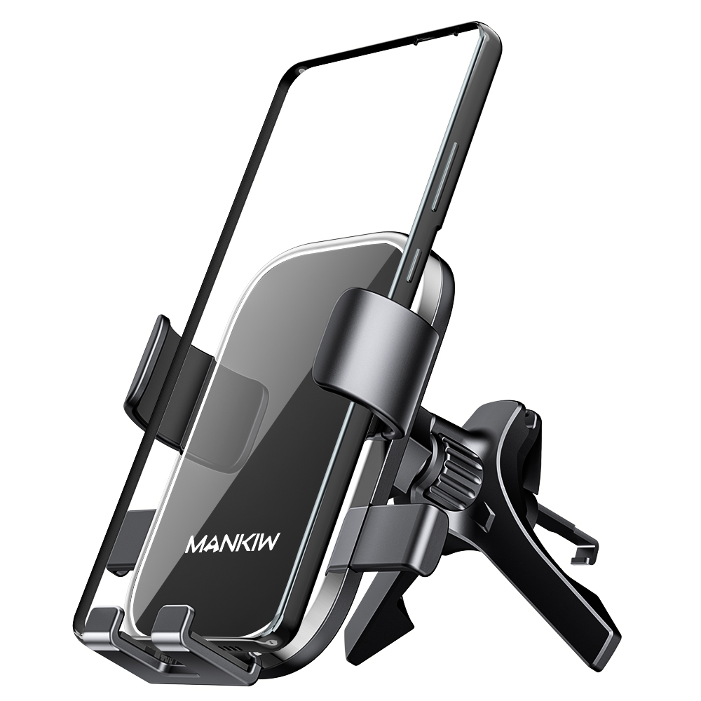 Mankiw맨큐 맥세이프 차량용 거치대 신축 가능 접이식 초강력 흡착식 360도 회전식 + 마그네틱 링*2 포함, 블랙, 1개 36,800원