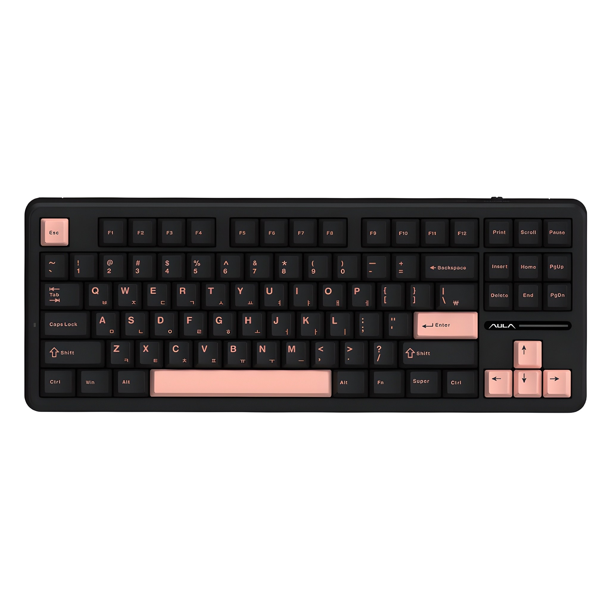 AULA KTT 펀키스 한글 유선 기계식 키보드 48,000원