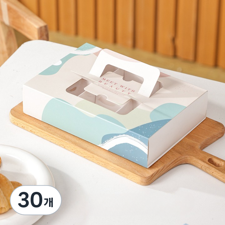 이홈베이킹 손잡이 슬리브상자 직사각 상자 6구 51,000원