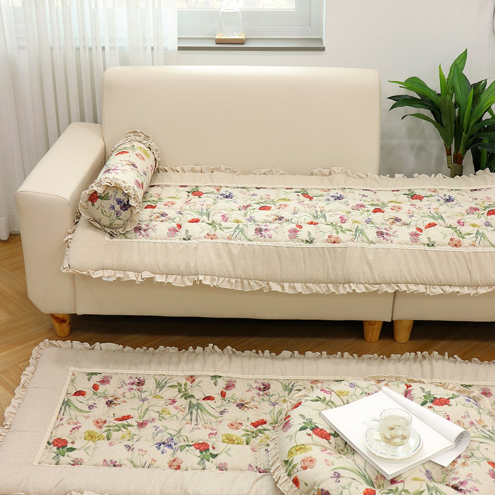 순면라미 3인용/4인용/돌쇼파 쇼파패드_2color 123,000원