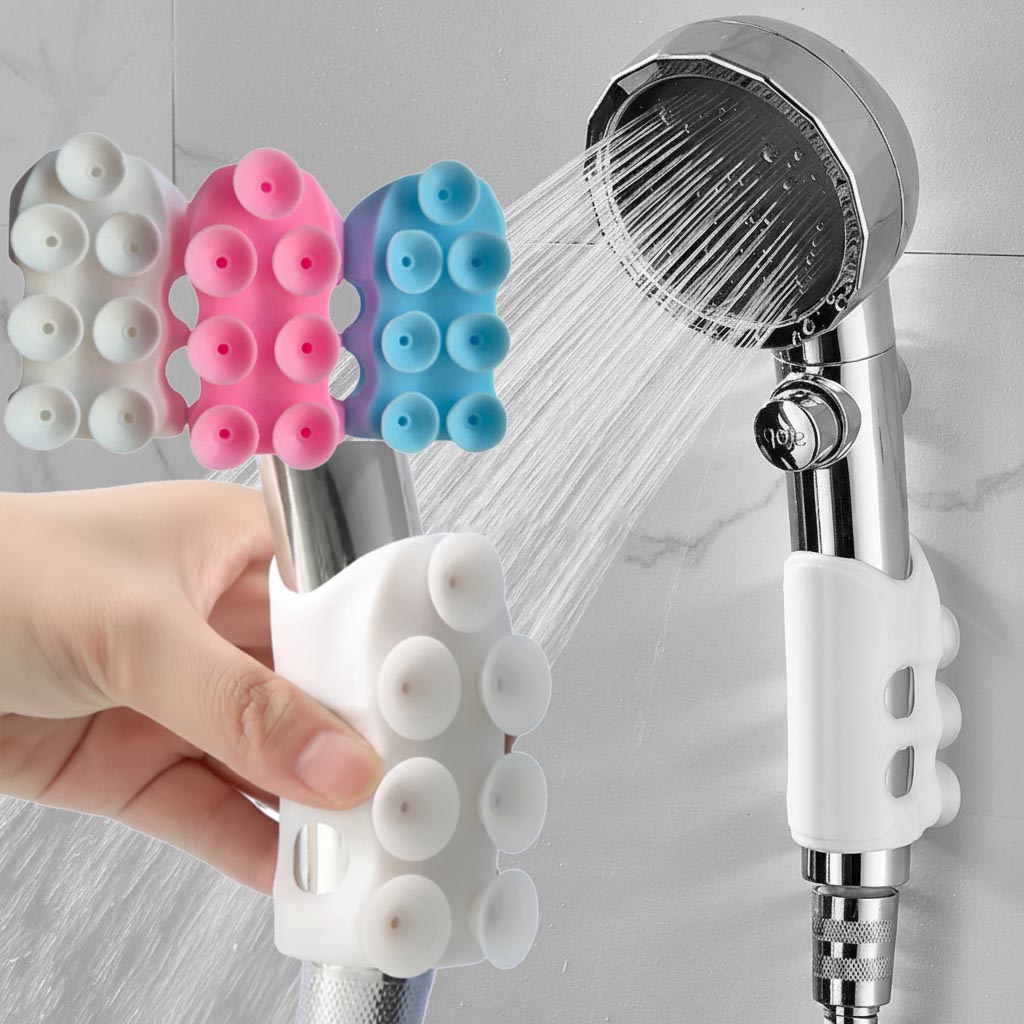 나이니크 실리콘 문어발 흡착 샤워기 거치대 샤워홀더 걸이 6,500원