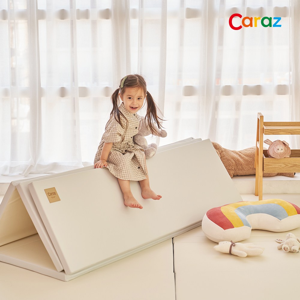 카라즈 시크릿 제로클린 항균 폴더매트 놀이방매트 유아매트 층간소음, 연베이지 189,000원