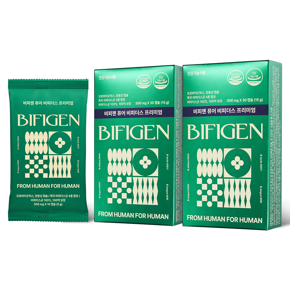 비피젠 퓨어 비피더스 프리미엄 프로바이오틱스 특허균 100억 보장, 30정, 2개 110,000원