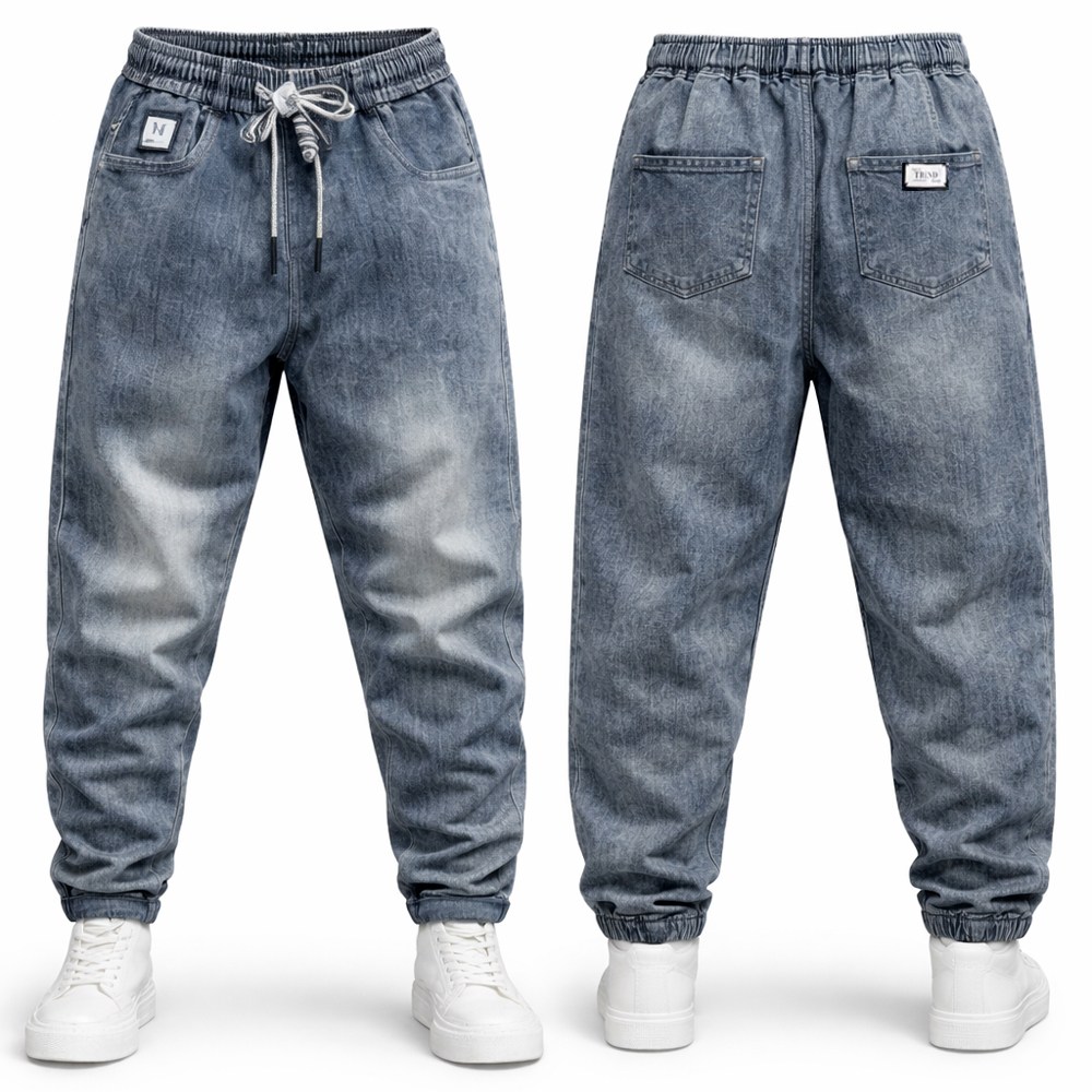 (주)일엽 남성청바지 빈티지컬러 와이드조거팬츠 23,900원