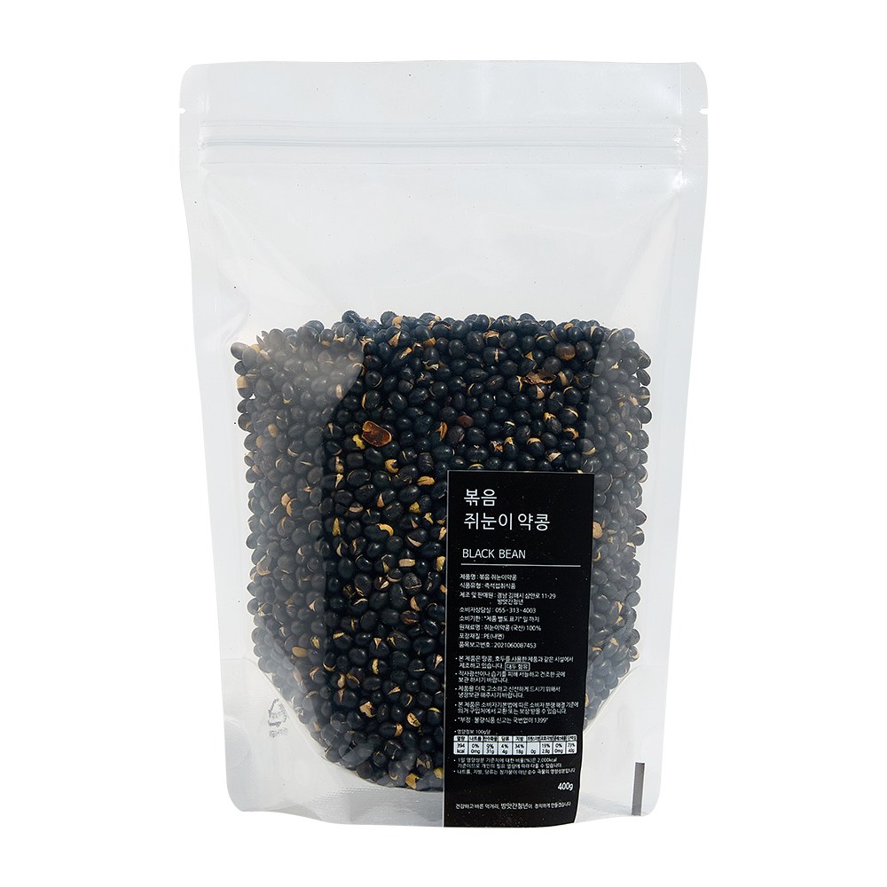 방앗간청년 압력으로 볶은 바삭하고 고소한 국산 100%  쥐눈이 약콩 속청 서목태 13,320원