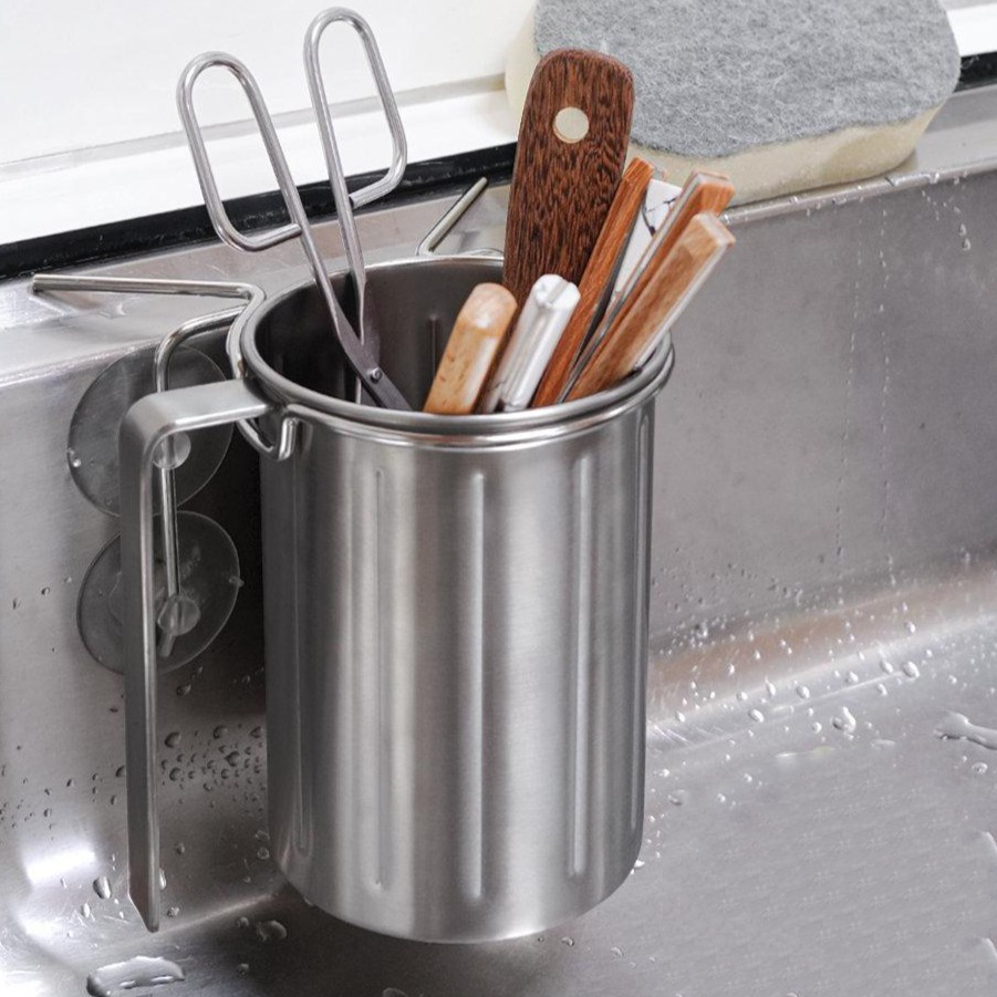 인블룸 스테인리스 싱크대 거치대 + 수저 불림통 세트 14,500원