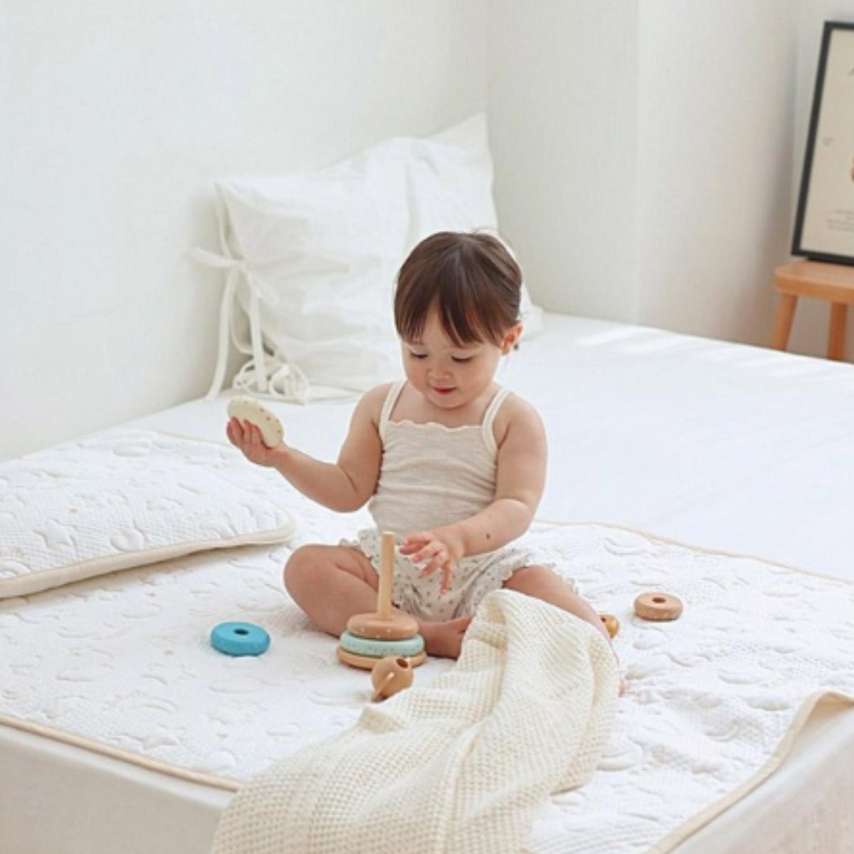 마롤로뜨 듀라론 쿨매트 아기 냉감 패드 침대 슈퍼싱글, 크리미드림 65,900원