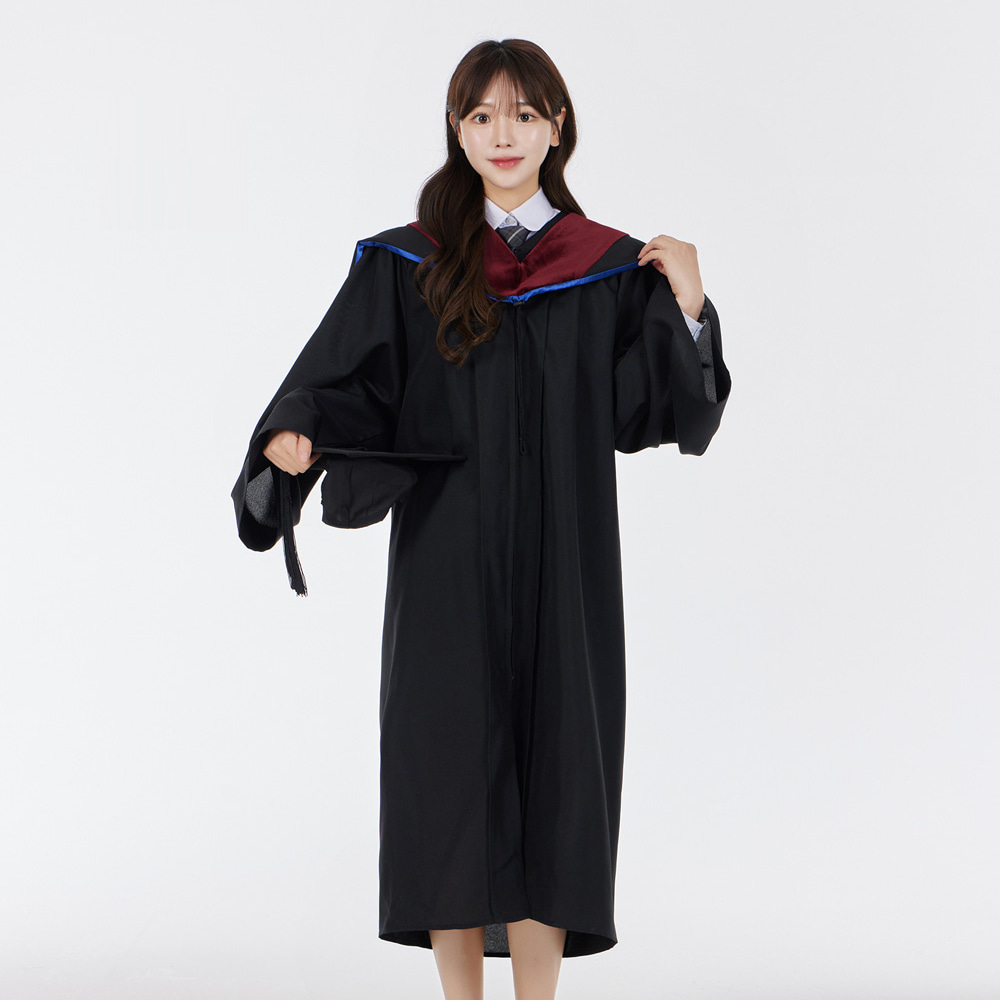 교복몰 (대여) 졸업가운2_졸업후드1_사각모 세트. 13,000원