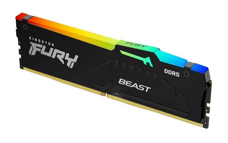 Kingston FURY 비스트 RGB 16GB 6800MT/s DDR5 CL34 데스크탑 메모리 | AMD EXPO 싱글 모듈 KF568C34 353,600원