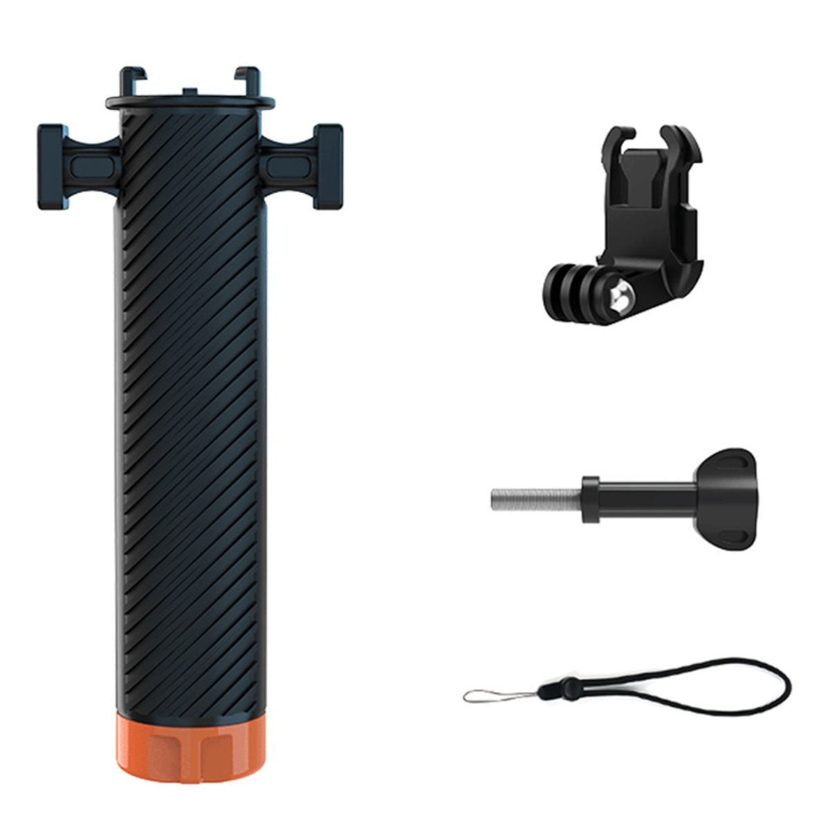 액션캠 플로팅 그립 멀티 분리형 퀵릴리즈 부력봉 고프로 인스타360 오즈모 액션, 1개, 단품 18,000원