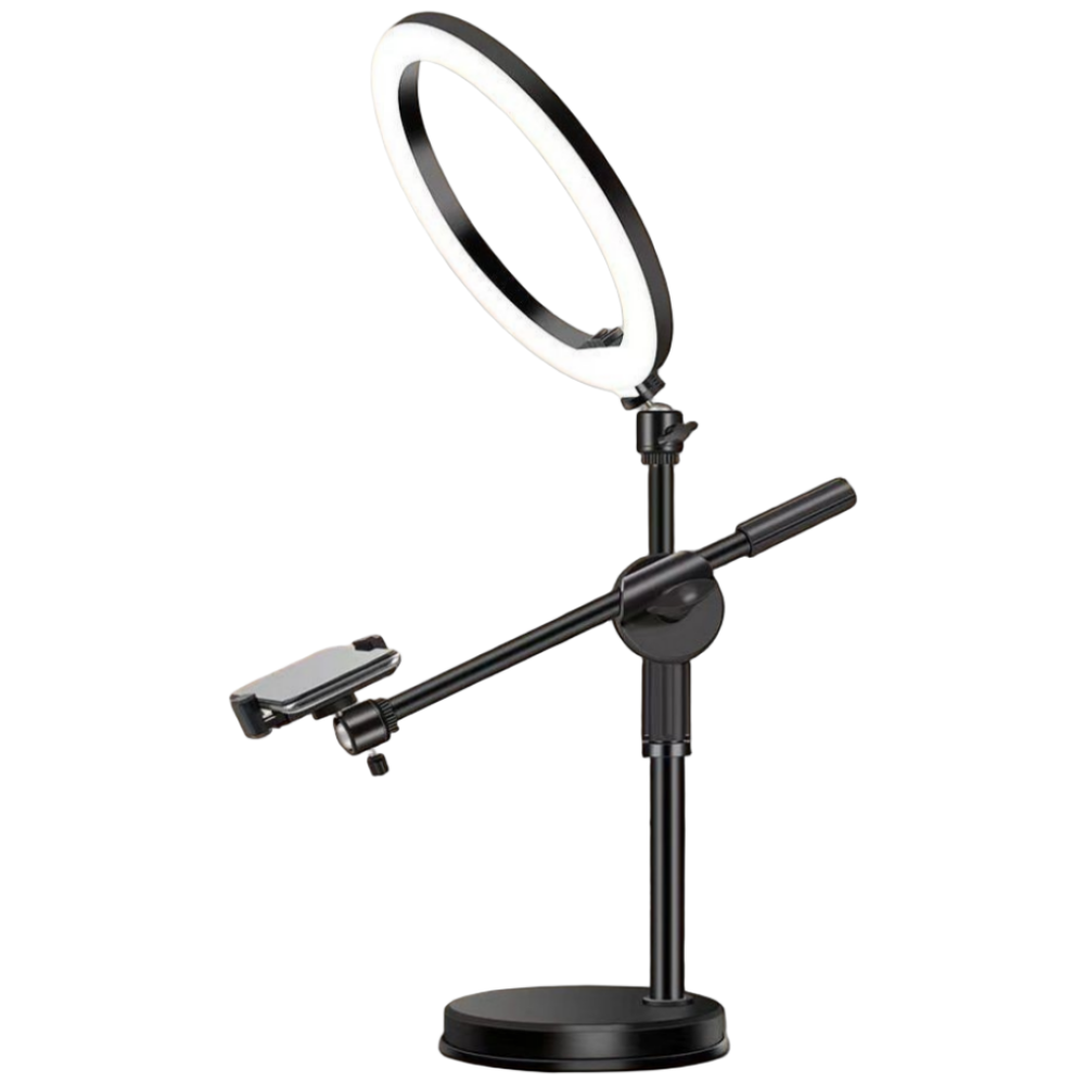 로미픽 프리앵글 링라이트 수직 촬영 거치대, 1개, 블랙 21,100원