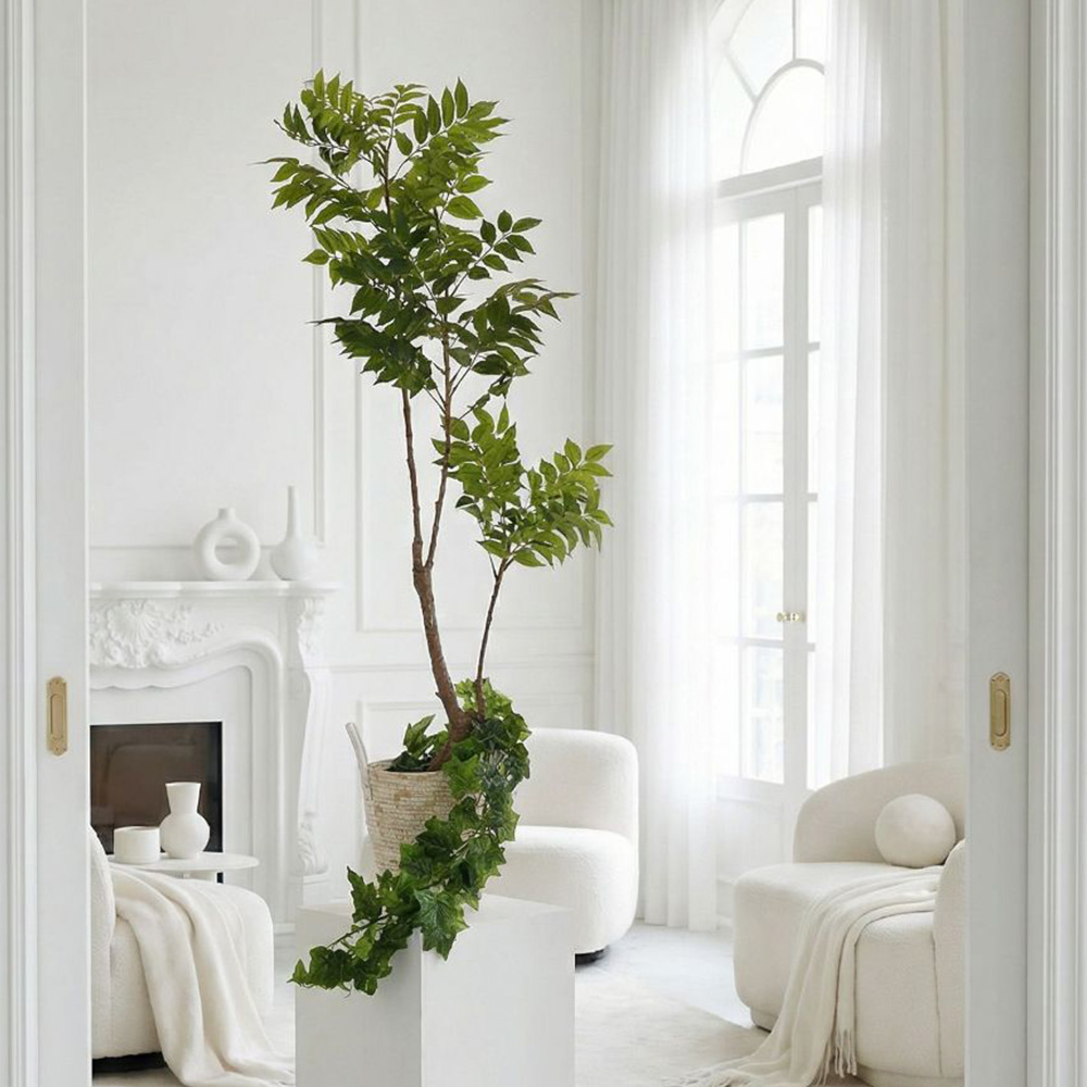 참죽 등나무 인조나무 조화나무 인테리어 화분 장식 플랜테리어 위스테리아, 위스테리아120, 1개 45,960원