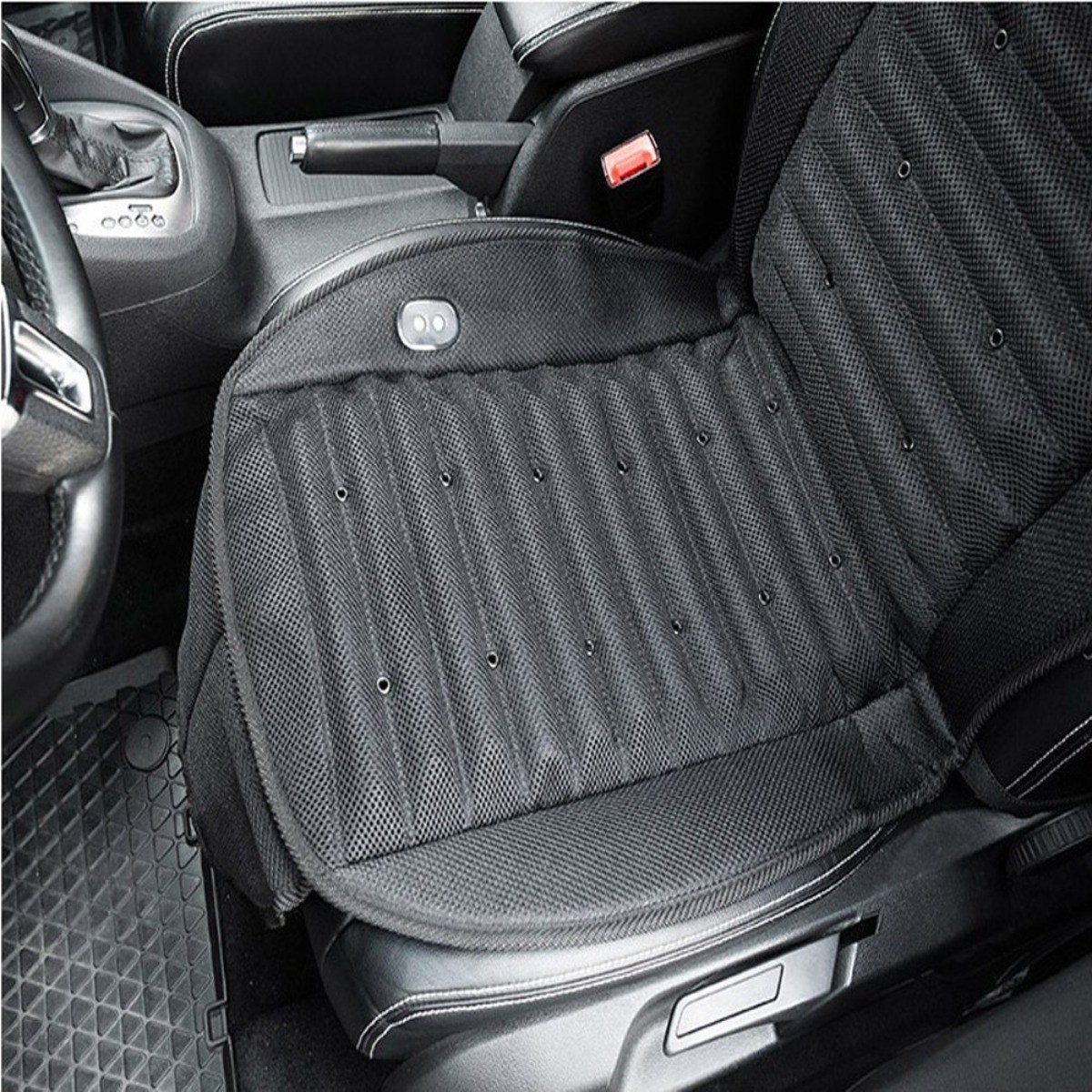 더쎈 초강력 빅팬 쿨링시트 차량 자동차 운전석 전신 메쉬 통풍시트 모든 차종 사용 가능, 1세트 49,000원