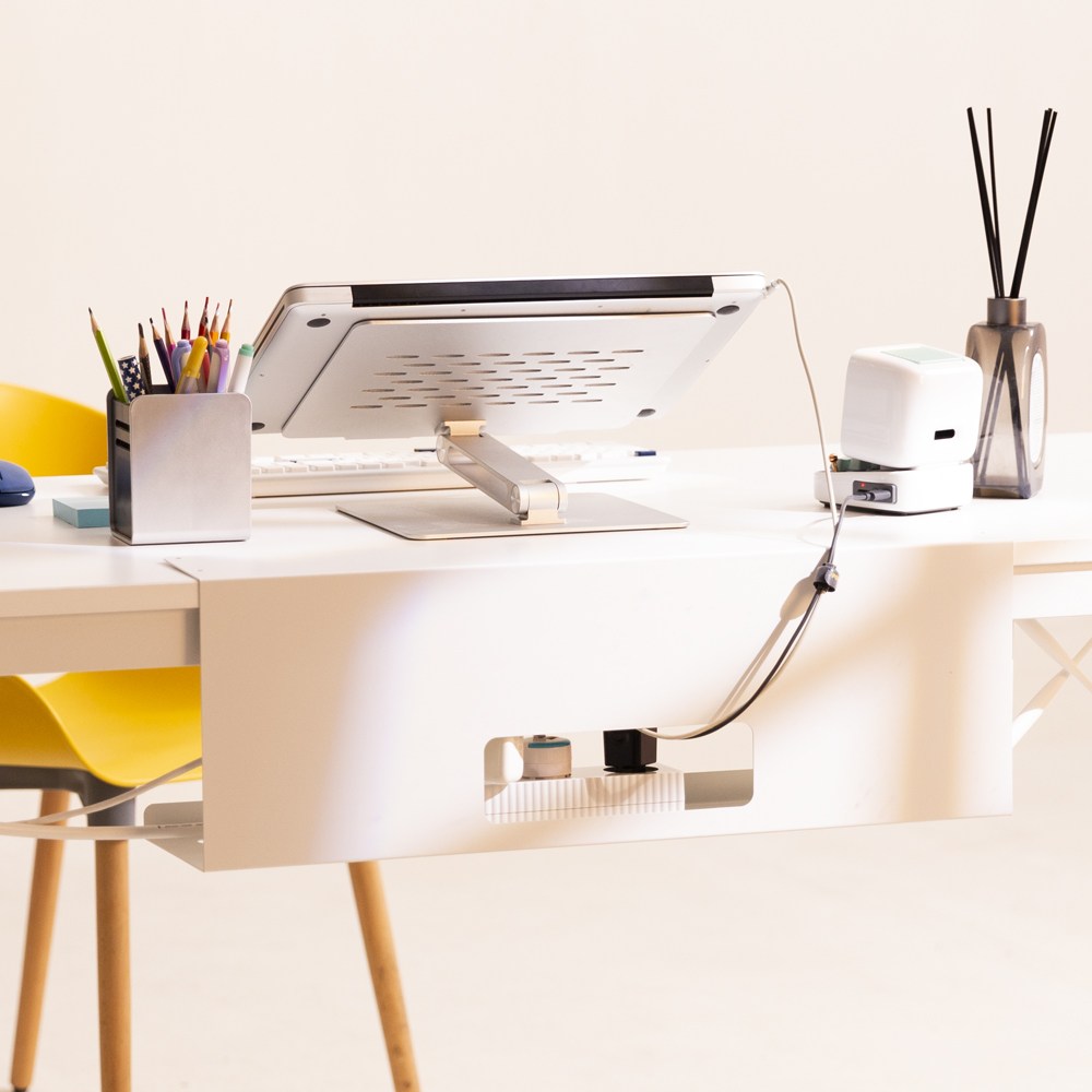 파워존 무타공 멀티탭 거치대 특대형플러스 화이트 그레이 베이지 그린, 1개, 특대형플러스 베이지 49,500원