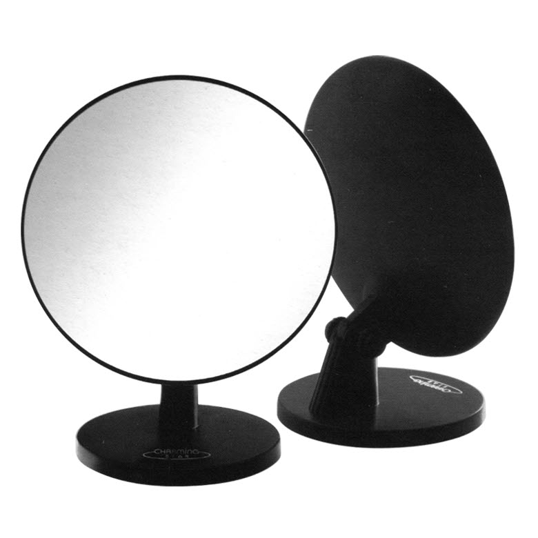 토탈하우스 국산 원형탁상거울 블랙 탁상거울 원형거울 3,200원