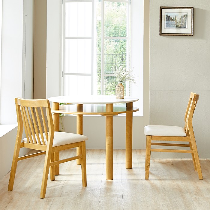 보루네오 엘리브 리움 원목 의자 식탁 의자 카페 인테리어 체어1+1 pn915-1 149,000원