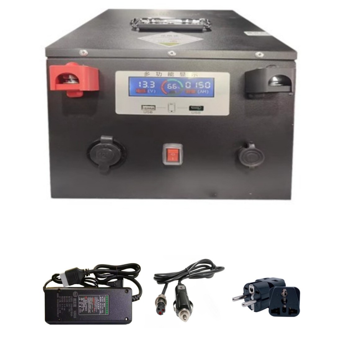 인산철 배터리 파워뱅크 국내A/S 관부가세포함  대용량 고출력 12V150AH 280,000원