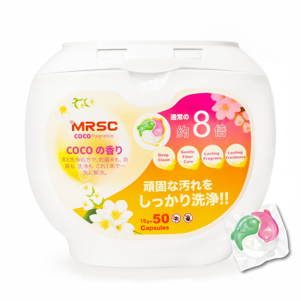 MRSC 딥클린 초고농축 올인원 캡슐세제 코코퍼퓸, 50개입, 1개 22,800원