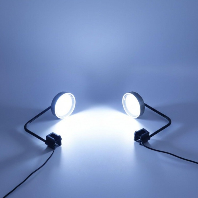 수족관 클램프 조명 수조 LED 조명 어항 미니 조명 USB 전원 검정색 YC-15 YC-16, 1개, 현재가 8,000원