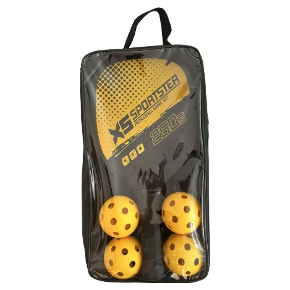 바이비드 입문용 피클볼 라켓 2p + 공 4p 세트, 오렌지, 1세트 15,700원