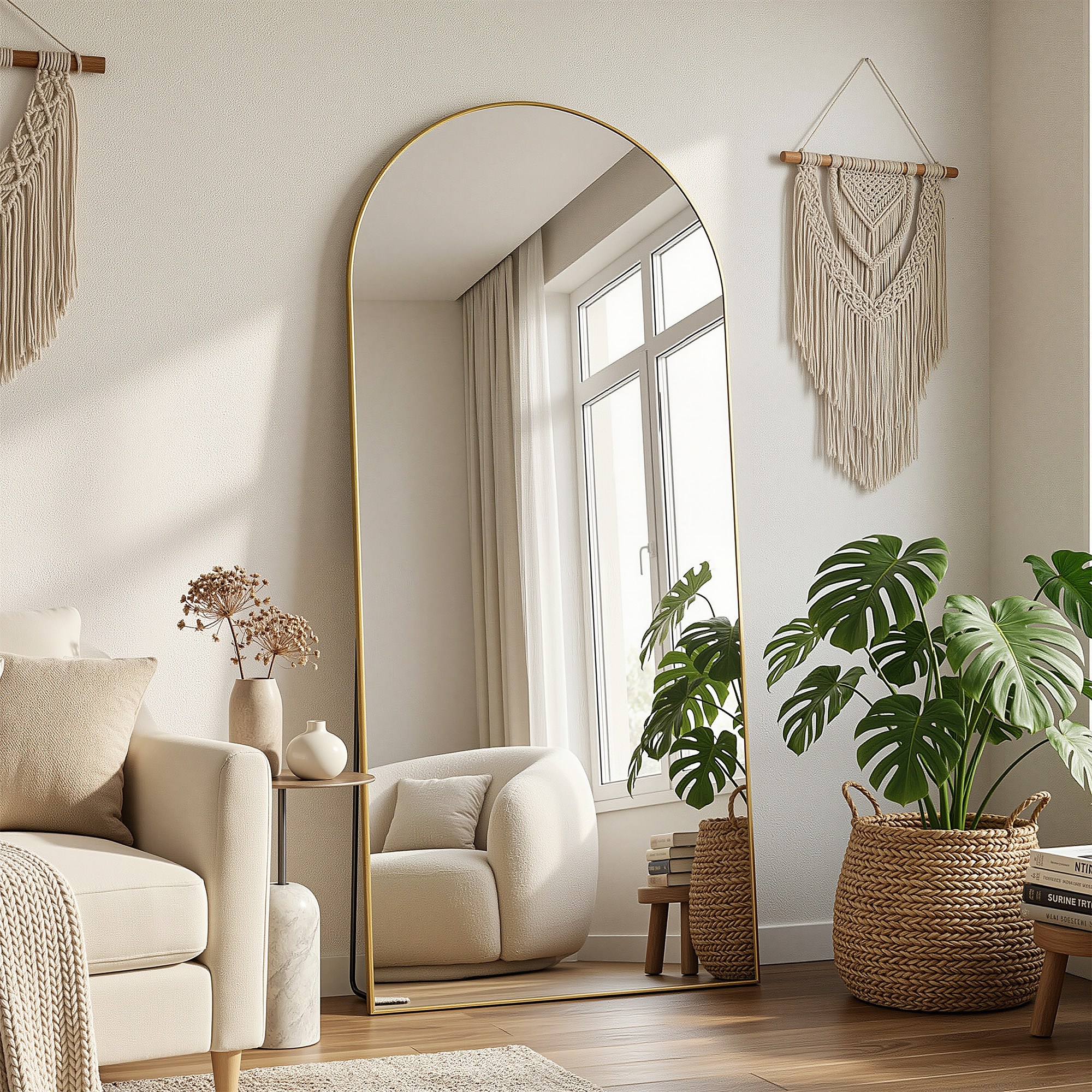 국내발송 당일출고 안토크 아치형 전신거울 대형거울 3in1 스탠드 벽걸이 거울 1780x800mm 159,900원